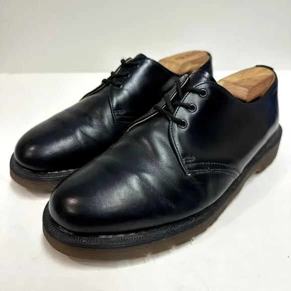 Doc Martens Oxfords Shoes Lace Up Vintage Made England Leather Black UK 9 US 10 1461 Vintage Made in England Oxford Shoes in Black | Dr. Martens main image 4